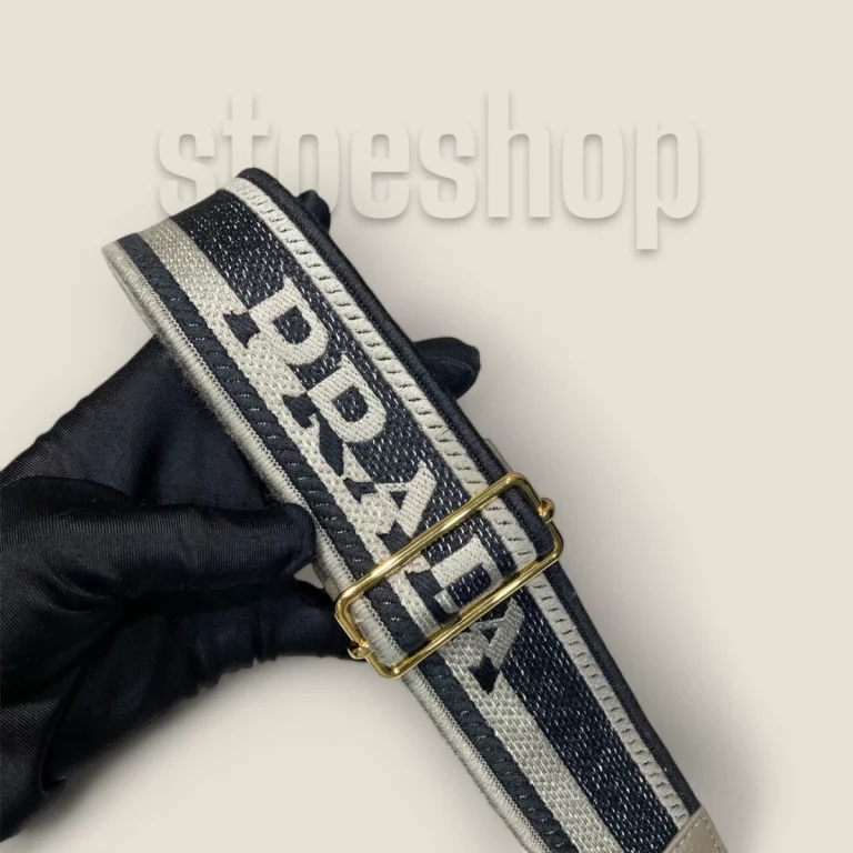 包包高仿普拉達Prada單肩三層包 1BH194 灰色 - 時尚必備 1BH194-2DKV-F0JDS-V-3OO