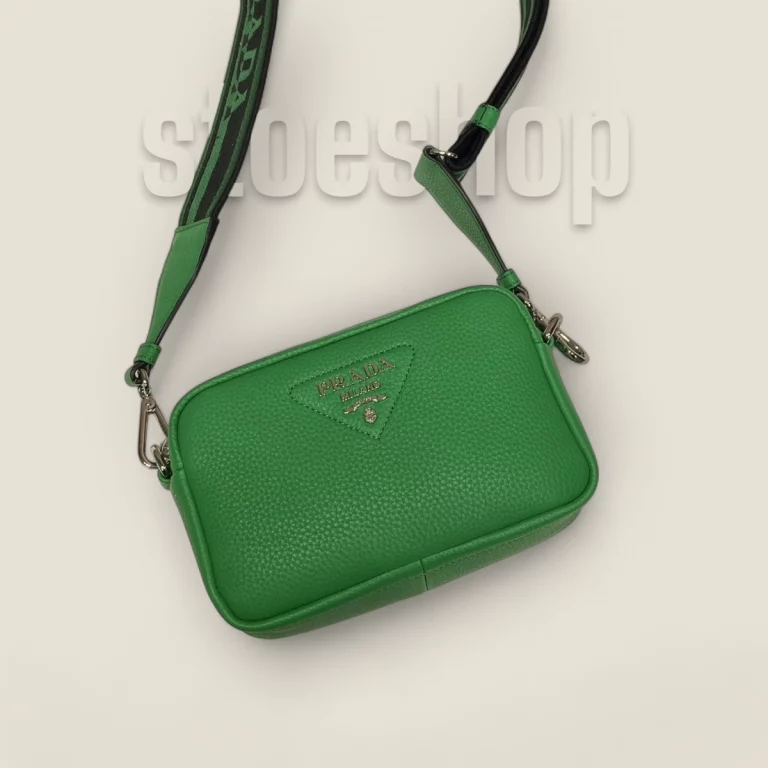 複製高仿普拉達Prada斜跨包1BH192：綠色，奢華必備時尚單品 - 貨號: 1BH192-2DKV-F0YFM-V-3OO