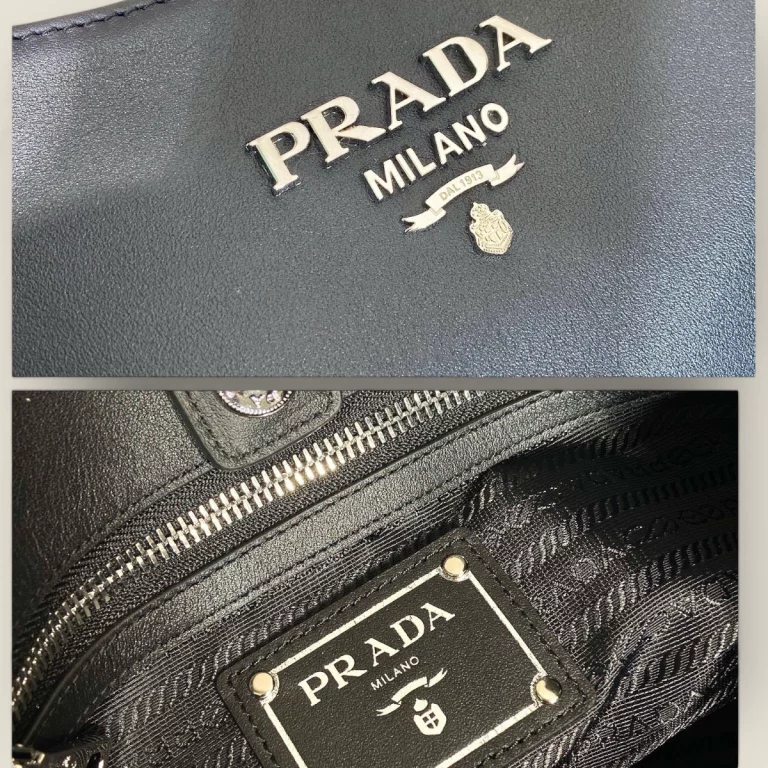 臺灣精品高仿普拉達Prada Tote系列黑色複刻版：時尚與品質的完美結合 1BA638