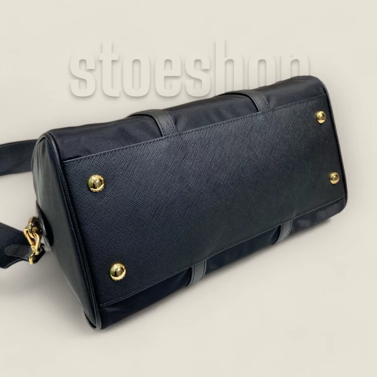臺灣高仿普拉達Prada ReEdition系列手提包 - 黑色購買指南 1BB233