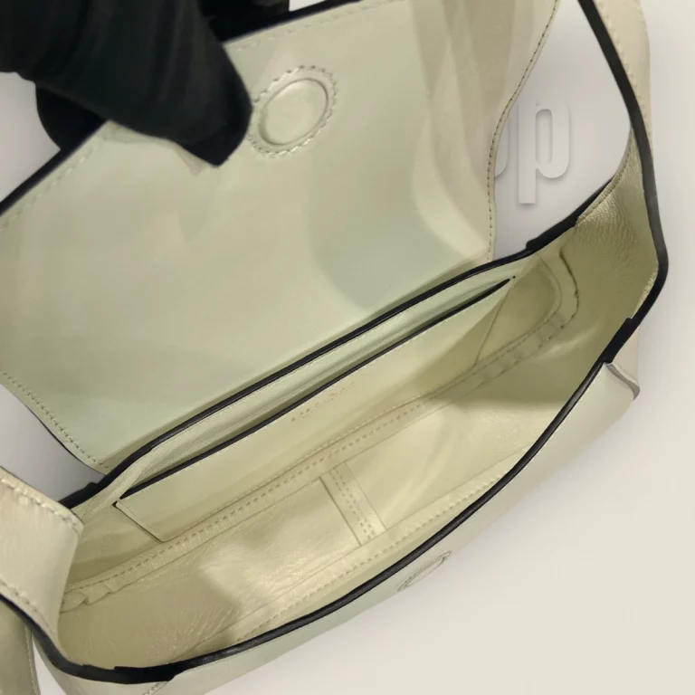 複刻原單高仿普拉達Prada單肩腋下包白色 - 精品時尚必備 1BD358-2AIX-F0PG7-VOOO