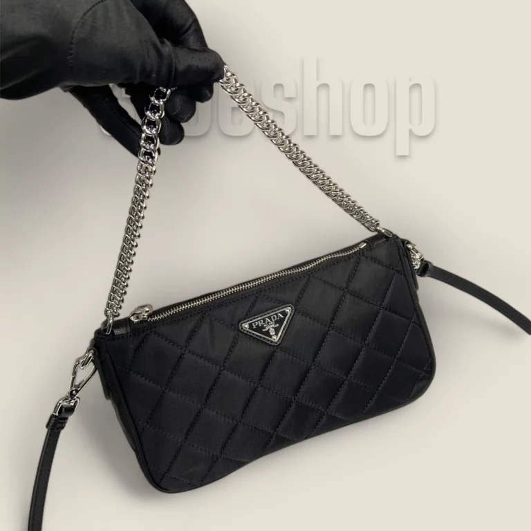 頂級原單高仿普拉達Prada Re-Edition系列麻將包 1BH026 - 高品質選擇 貨號: 1BH026-2AS3-F0002