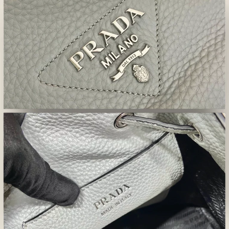 代購高仿普拉達Prada水桶袋藍灰色 - 時尚必備手袋選擇 - 貨號: 1BE060-2DKV-F010I-V-3OO 17 代購高仿普拉達Prada水桶袋藍灰色 - 時尚必備手袋選擇 - 貨號: 1BE060-2DKV-F010I-V-3OO