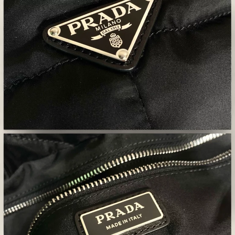 臺灣精品高仿普拉達Prada手提托特包黑色 - 時尚奢侈品推薦 2VG082-2DXR-F0002-V-OOO