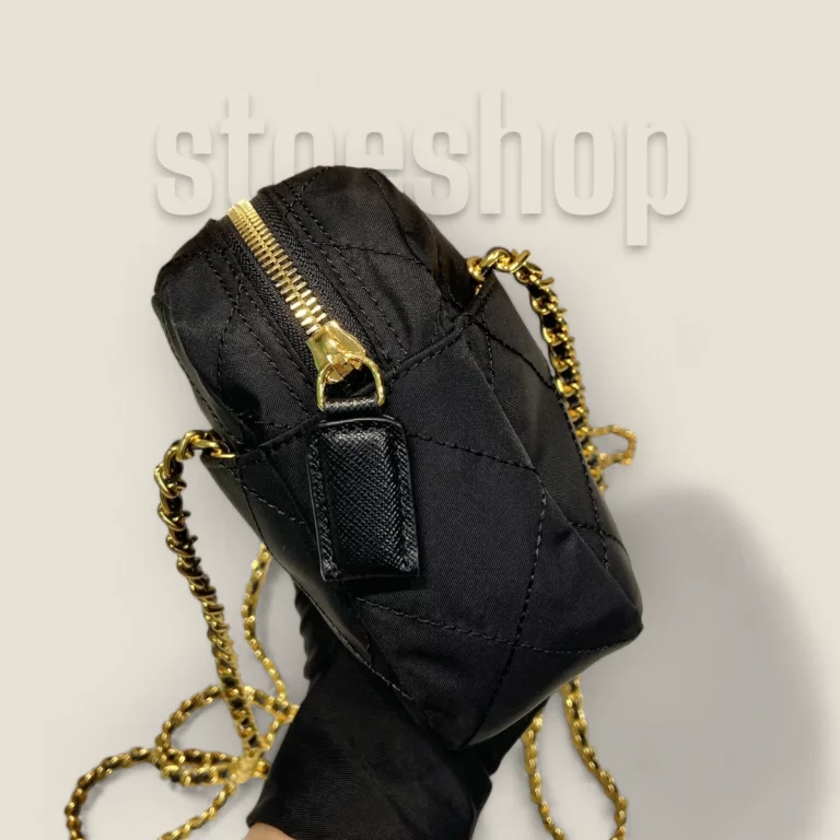 複製高仿普拉達Prada單肩包 黑色 | 精品中古包包推薦 1BD632