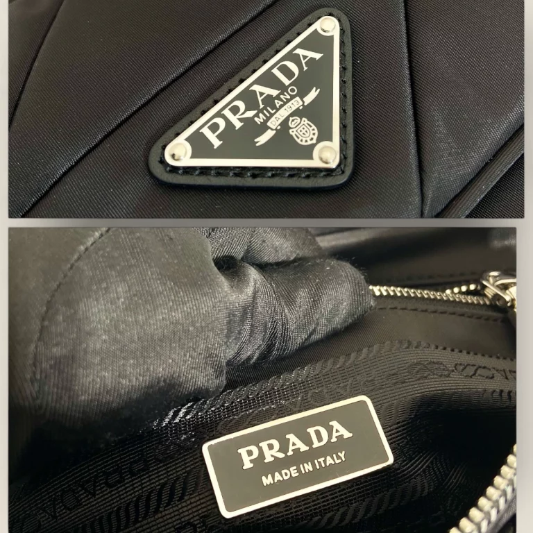臺灣高仿普拉達Prada Re-Edition系列郵差包1BD290 - 品質保證 1BD290-2DJN-F0002-V-O1O