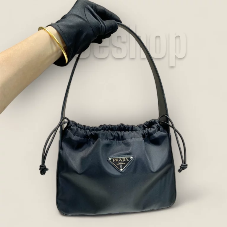 臺灣精品高仿普拉達Prada ReEdition 小號腋下包 - 黑色 B6249