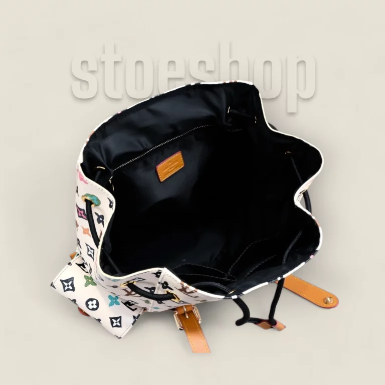 顶级精仿LV与Tyler联名款Christopher中号双肩包——手绘Monogram与个性元素的完美融合 顶级精仿LV