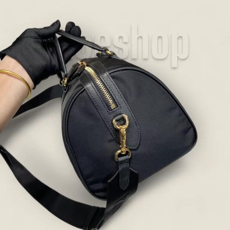臺灣高仿普拉達Prada ReEdition系列手提包 - 黑色購買指南 1BB233