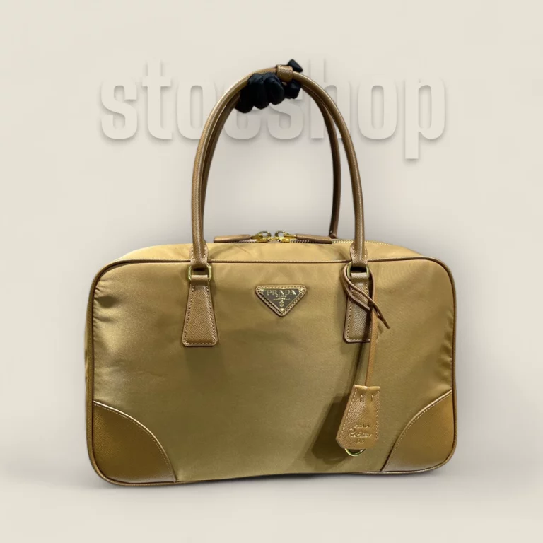 複刻原單高仿普拉達Prada ReEdition系列手提袋1BB114 - 大號木色複刻版 1BB114-R064-F0594-V-OOO