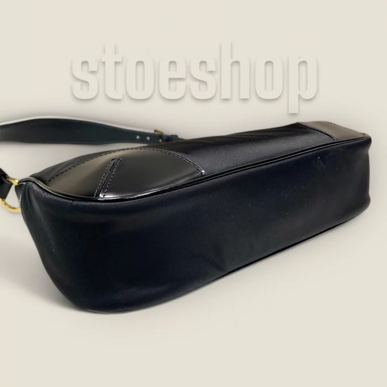 超級複製高仿普拉達Prada Re-Edition 1BC214腋下包 - 1BC214-R789-F0002
