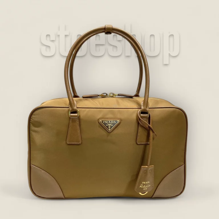 複刻原單高仿普拉達Prada ReEdition系列手提袋1BB114 - 大號木色複刻版 1BB114-R064-F0594-V-OOO
