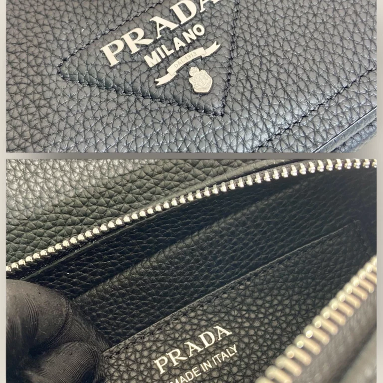 包包高仿普拉達Prada黑色斜跨單肩包1BD332 | 高品質時尚手袋 | 貨號: 1BD332-2DKV-F0002-V-3OO