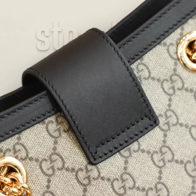 高仿古馳手提包:Padlock系列牛仔黑小號頂級版貨號:498156-KHNKG-9769 29 高仿古馳手提包:Padlock系列牛仔黑小號頂級版貨號:498156-KHNKG-9769
