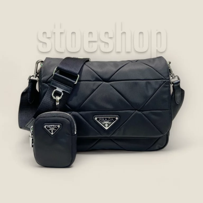 臺灣高仿普拉達Prada Re-Edition系列郵差包1BD290 - 品質保證 1BD290-2DJN-F0002-V-O1O