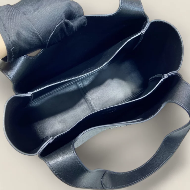 頂級複製高仿普拉達Prada Tote系列菜籃子大號黑色 | 精品手袋 1BG338-2DKV-F0002-V-OOM