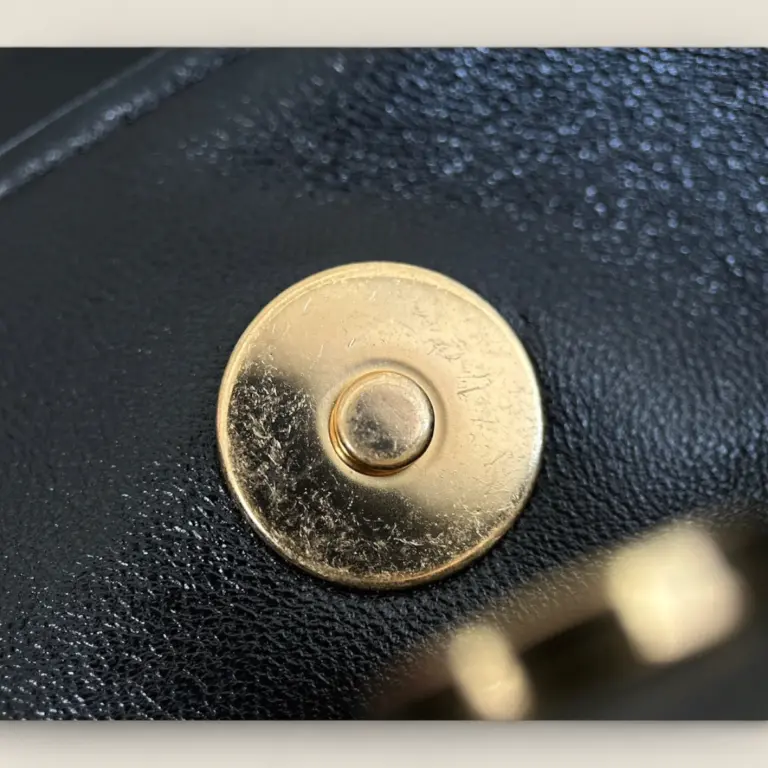2024頂級精仿Chanel 24K粗鏈條腋下包黑色Hobo——綿羊皮與復古砂金五金的奢華結合 2024頂級精仿Chanel
