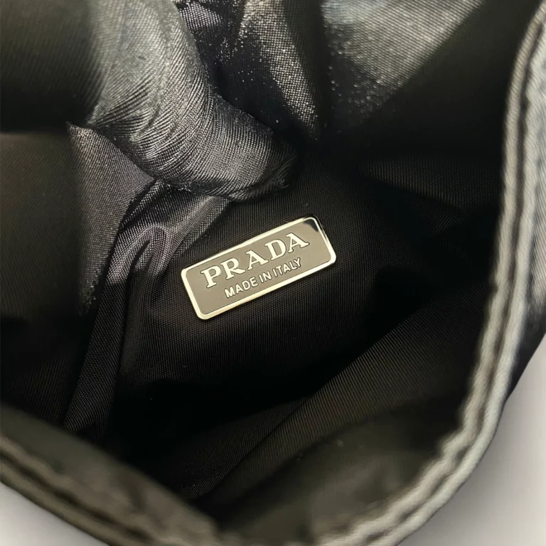 頂級複製高仿普拉達Prada黑色單肩手提袋 - 優質時尚選擇1BA359