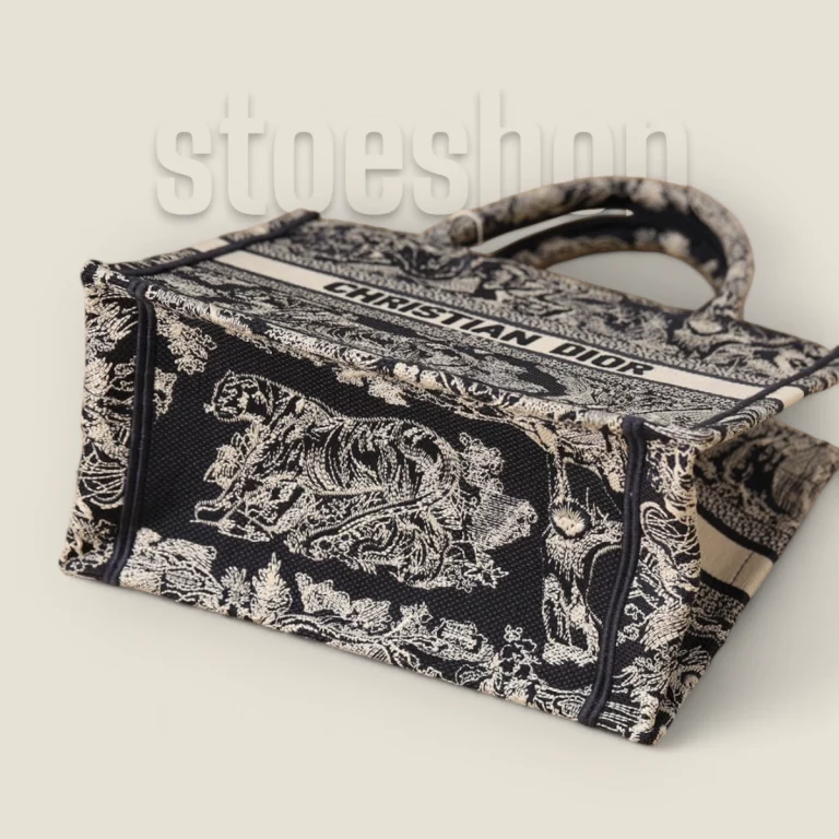 原單高仿迪奧 Book Tote系列藍色茹伊手袋S - 貨號: M1265ZRGO-M928