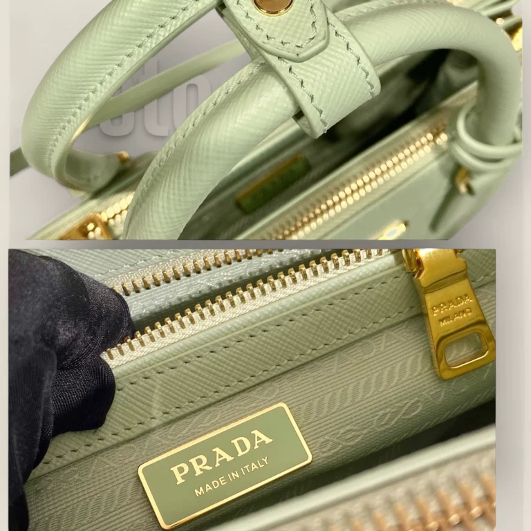 頂級高仿普拉達Prada手提單肩包 - 1BA896綠色