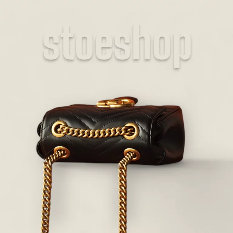 古馳 Marmont系列黑色迷你包：必備的頂級版時尚單品貨號:739682-AABZC-1000