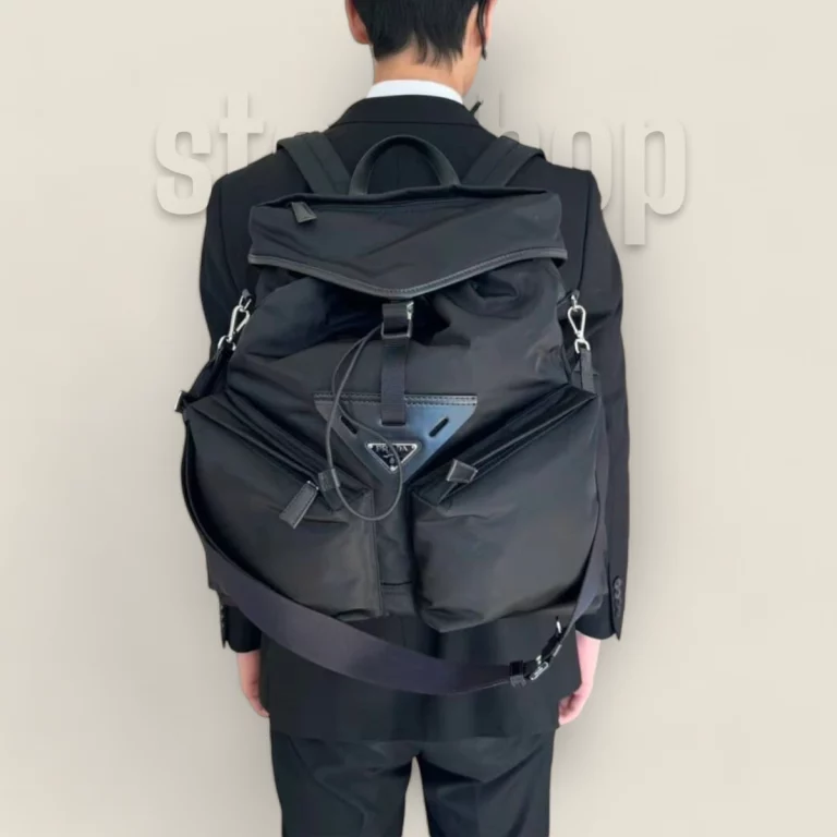 複製普拉達Prada男士雙肩包系列2VZ108黑色 - 高仿款式 貨號: 2VZ108-2DW3-F0002