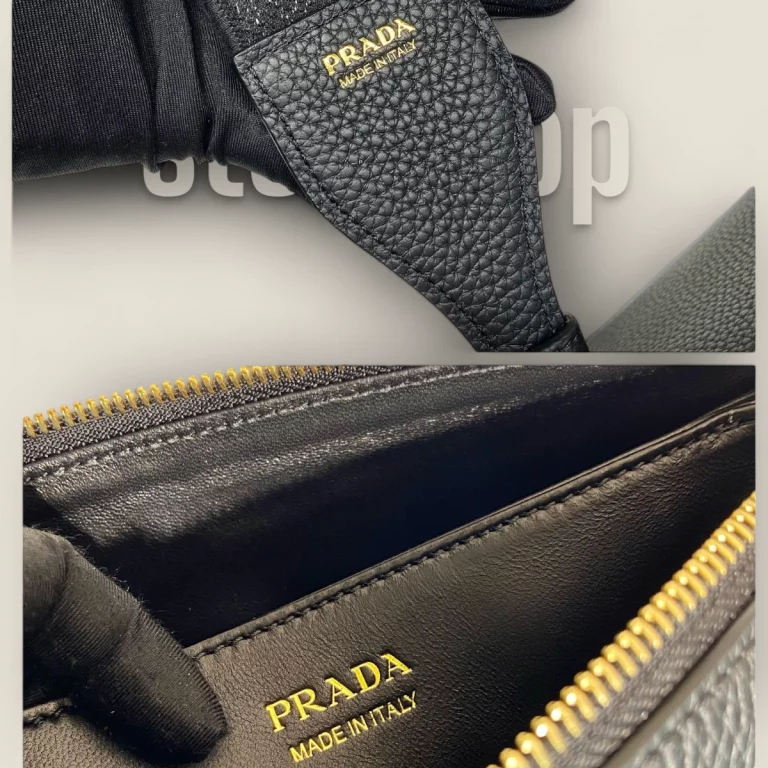 代購高仿普拉達Prada單肩包 - 三層設計黑色 1BH194-2DKV-F03C3-V-3OO