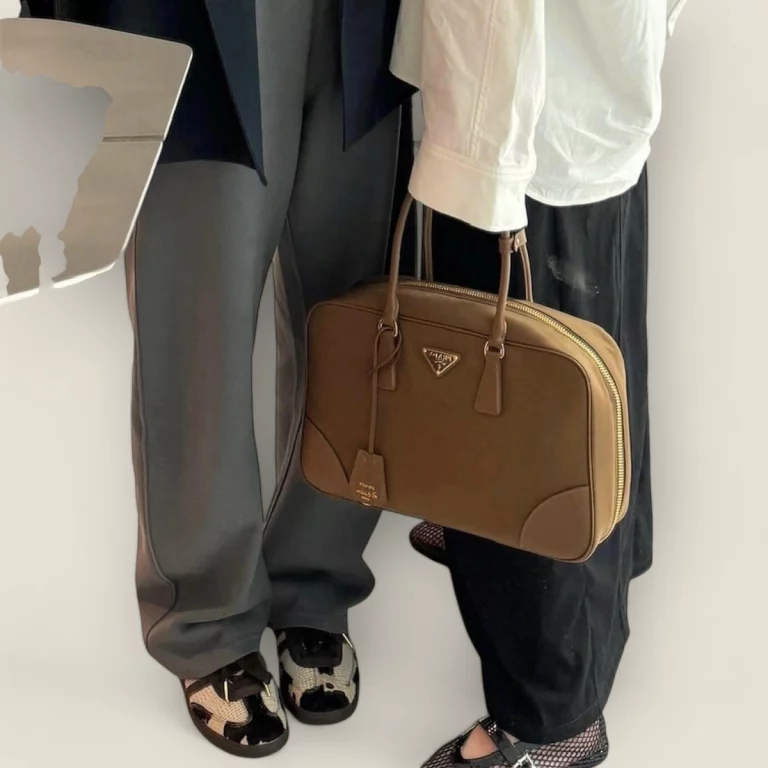 臺灣精品高仿普拉達Prada ReEdition系列手提袋 大號木色複刻版 | 精品手袋選擇 1BB114-R064-F0594-V-OOO 24 臺灣精品高仿普拉達Prada ReEdition系列手提袋 大號木色複刻版 | 精品手袋選擇 1BB114-R064-F0594-V-OOO