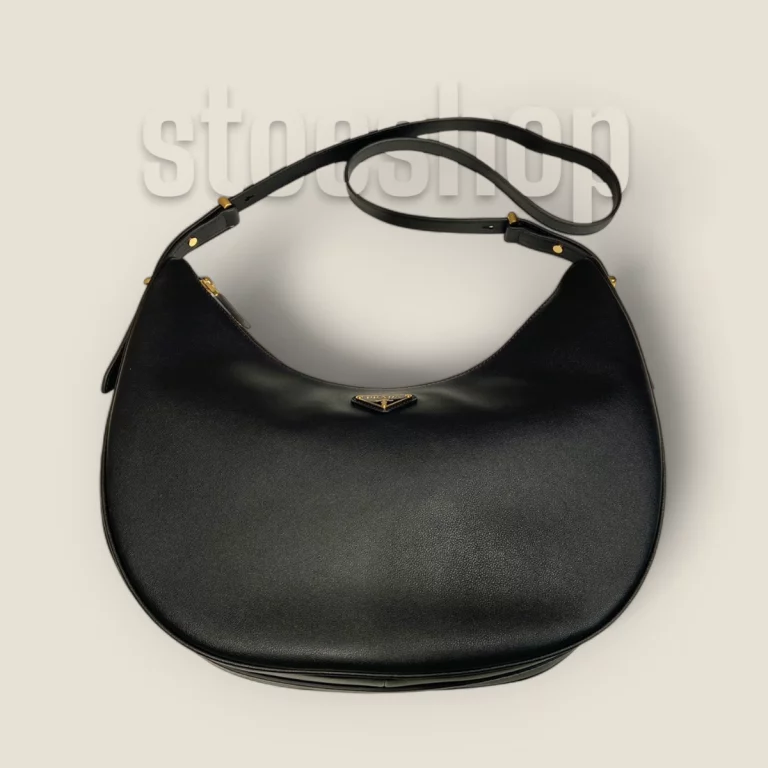 一比一高仿普拉達Prada Moon手袋系列 1BC212 大號黑色 - 時尚精品手袋 1BC212-2CYS-F0002