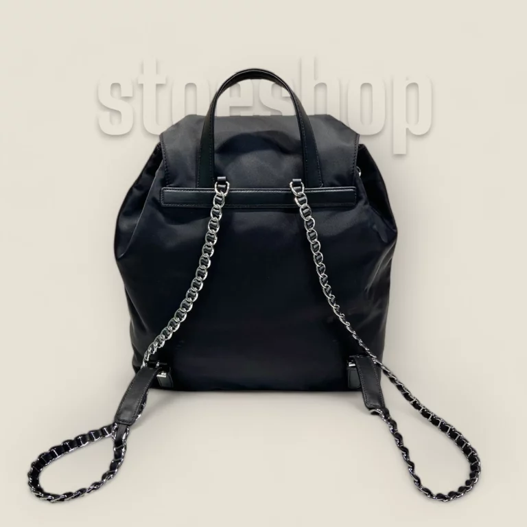 香港高仿普拉達Prada中古背包 | 黑色大號，品質卓越 | 1BZ830