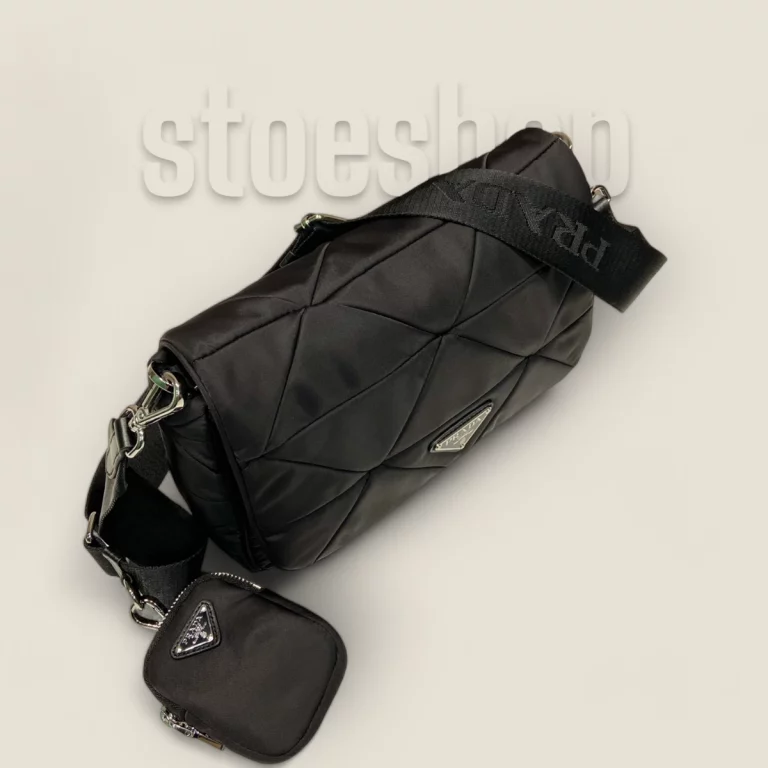 臺灣高仿普拉達Prada Re-Edition系列郵差包1BD290 - 品質保證 1BD290-2DJN-F0002-V-O1O