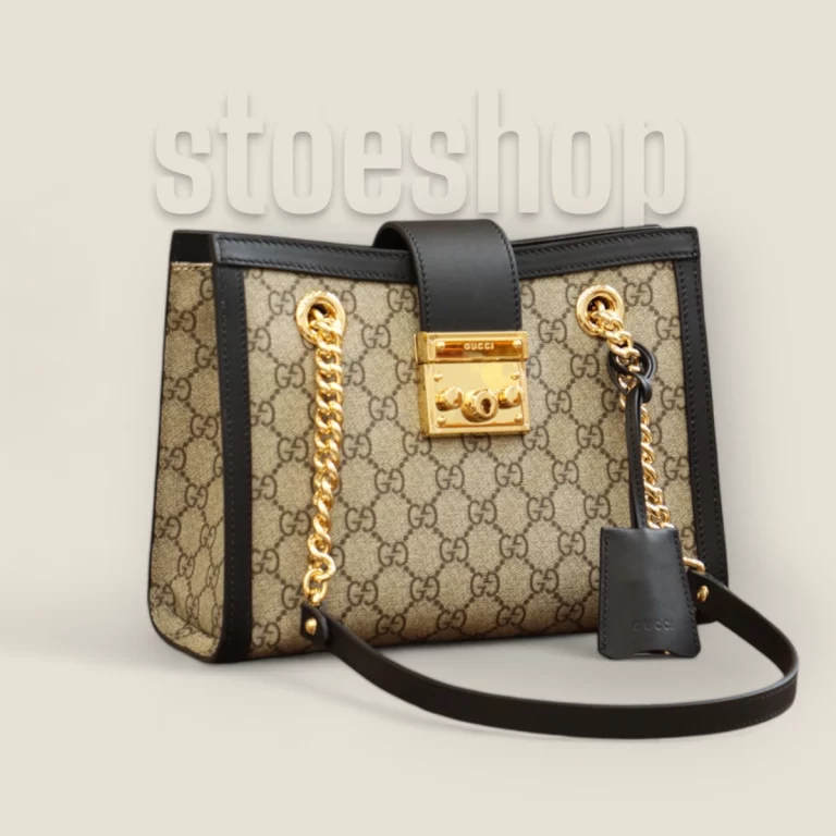 高仿古馳手提包:Padlock系列牛仔黑小號頂級版貨號:498156-KHNKG-9769 18 高仿古馳手提包:Padlock系列牛仔黑小號頂級版貨號:498156-KHNKG-9769