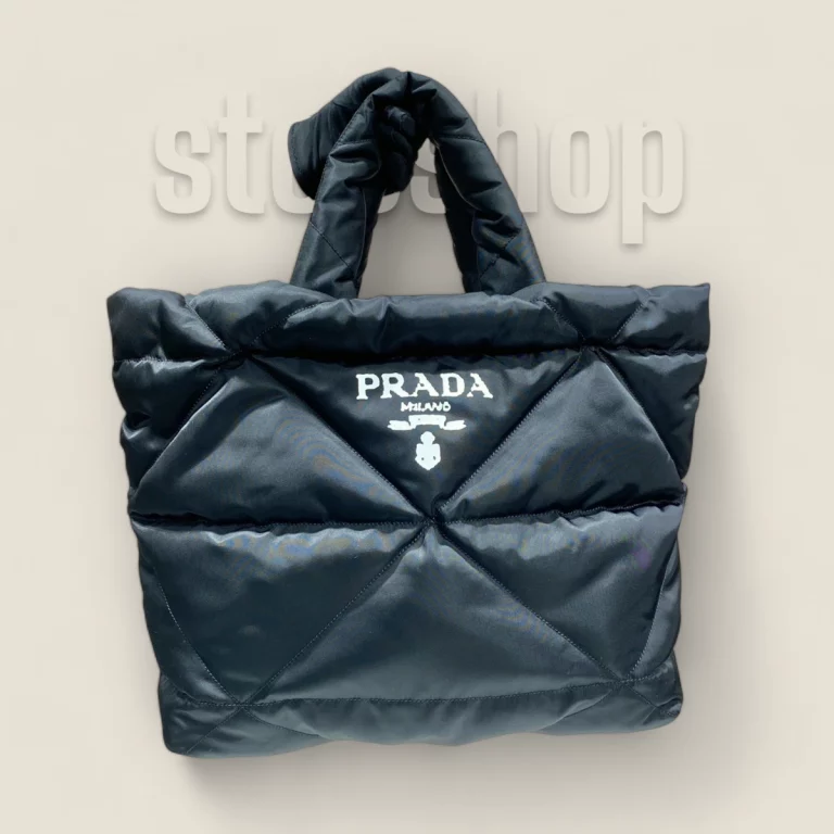 臺灣精品高仿普拉達Prada手提托特包黑色 - 時尚奢侈品推薦 2VG082-2DXR-F0002-V-OOO