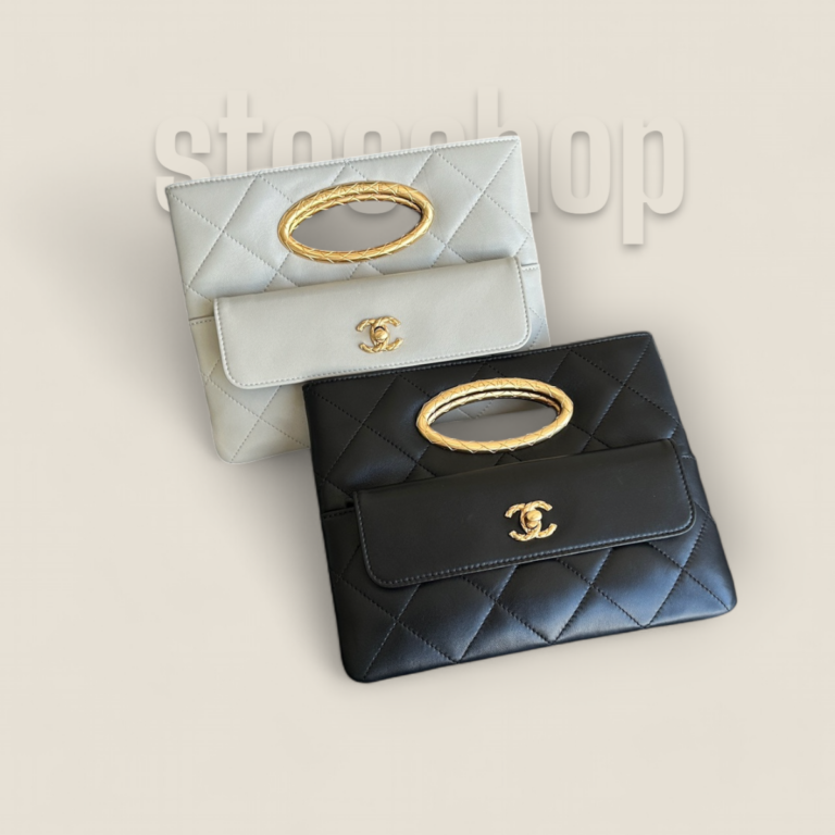 頂級精仿Chanel 24B高级手工坊晚宴包浅灰色——垄断一级小羊皮与24K真金砂金五金的奢华典范 25 頂級精仿Chanel 24B高级手工坊晚宴包浅灰色——垄断一级小羊皮与24K真金砂金五金的奢华典范