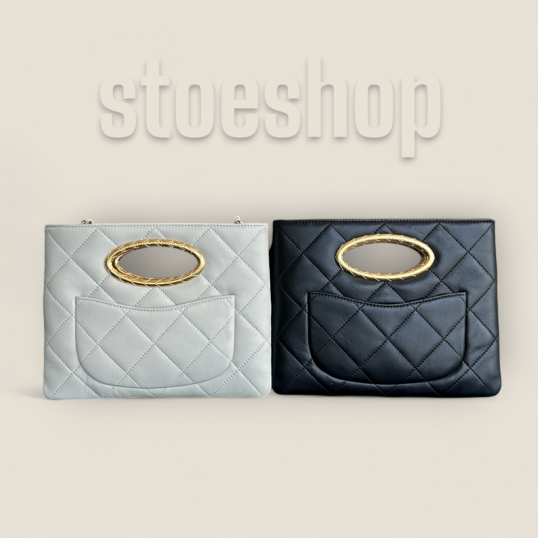 頂級精仿Chanel 24B高级手工坊晚宴包浅灰色——垄断一级小羊皮与24K真金砂金五金的奢华典范 23 頂級精仿Chanel 24B高级手工坊晚宴包浅灰色——垄断一级小羊皮与24K真金砂金五金的奢华典范