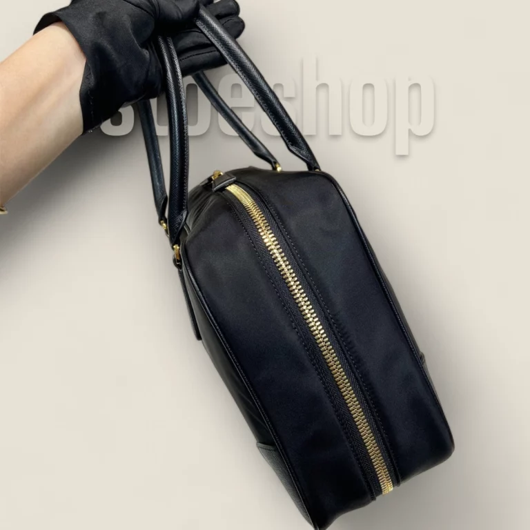 臺灣精品高仿普拉達Prada ReEdition系列手提袋：大號黑色複刻版 貨號: 1BB114-R064-F0002-V-OOO