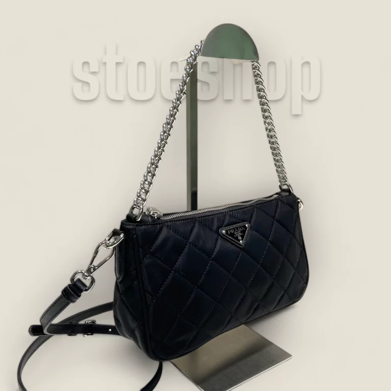 頂級原單高仿普拉達Prada Re-Edition系列麻將包 1BH026 - 高品質選擇 貨號: 1BH026-2AS3-F0002
