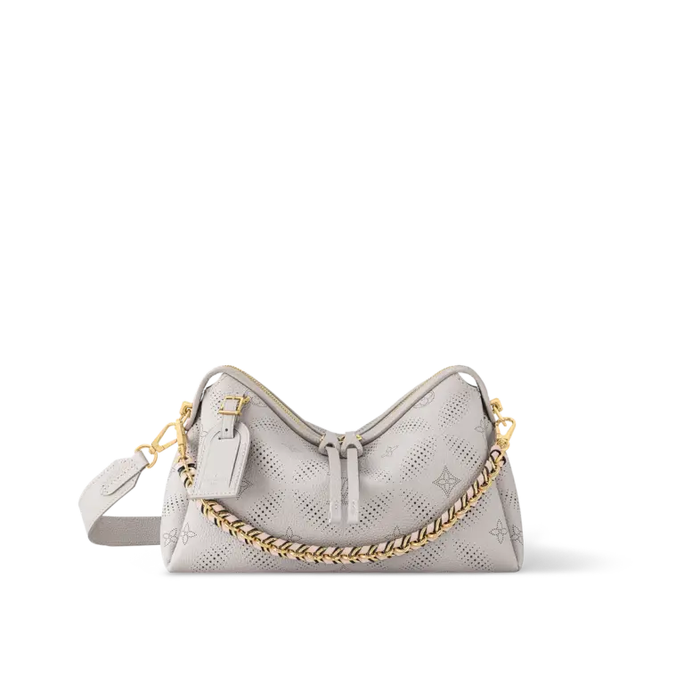 Louis Vuitton Hand It All PM 鏤空雕花Mahina小牛皮手提包