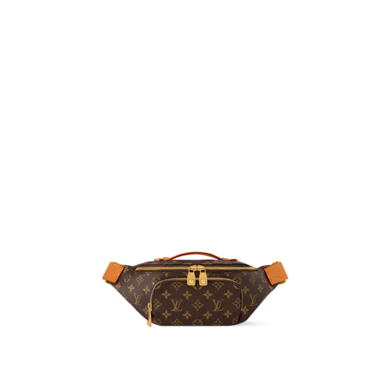 LV Rush Bumbag 多功能斜挎腰包 | Monogram帆布配珍珠拉鏈