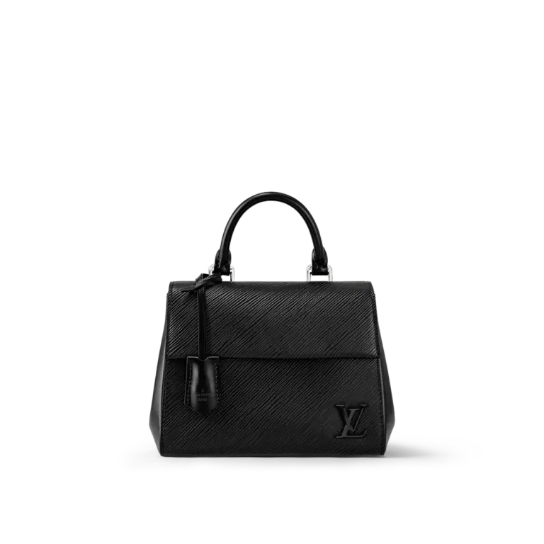 Louis Vuitton Cluny Mini 黑色Epi皮革雙面肩帶包包