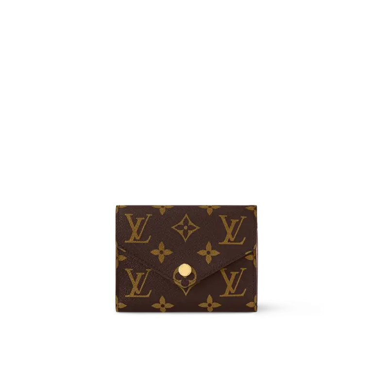 Louis Vuitton Victorine 錢夾 | Monogram帆布 粉色玫瑰金定制款