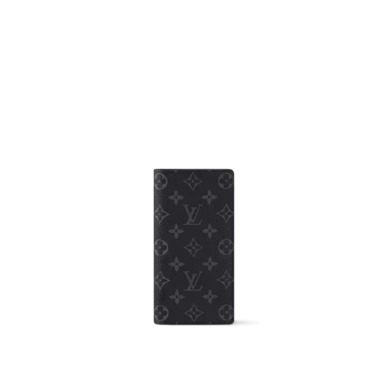 Louis Vuitton Brazza 男士Monogram Eclipse帆布錢包