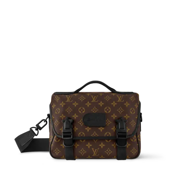 LV Trail 郵差包 | Monogram Macassar帆布 經典運動風格