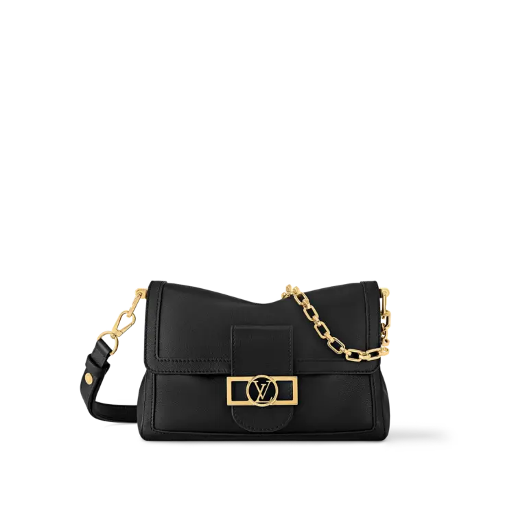 Louis Vuitton Dauphine Soft MM 2024春夏系列柔軟小牛皮包包