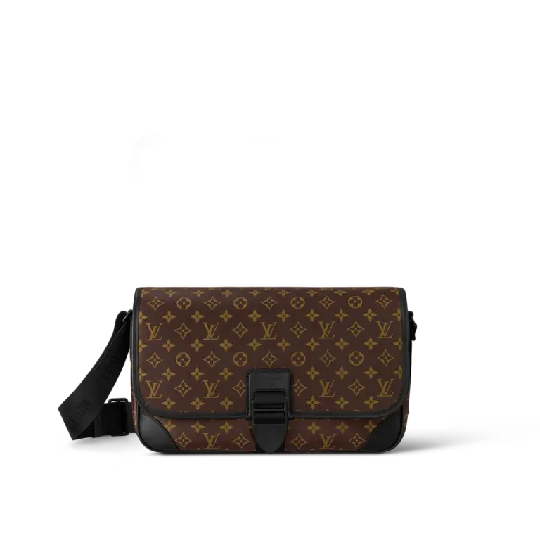 Louis Vuitton Archy MM 郵差包 | Monogram Macassar帆布 商務休閒兩用