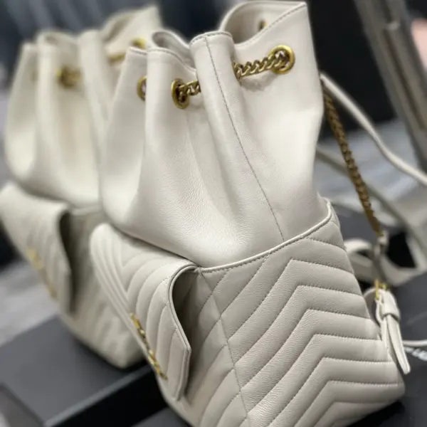 SAINT LAURENT MONOGRAM Y形絎縫小羊皮背包 15 SAINT LAURENT MONOGRAM Y形絎縫小羊皮背包