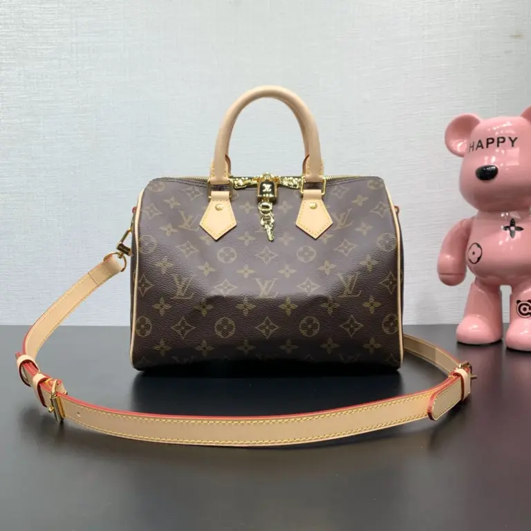 Louis Vuitton Speedy Bandoulière 25 經典老花手提斜挎包 11 Louis Vuitton Speedy Bandoulière 25 經典老花手提斜挎包