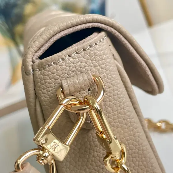 Louis Vuitton Wallet on Chain Ivy 雙色Monogram Empreinte鏈條錢包