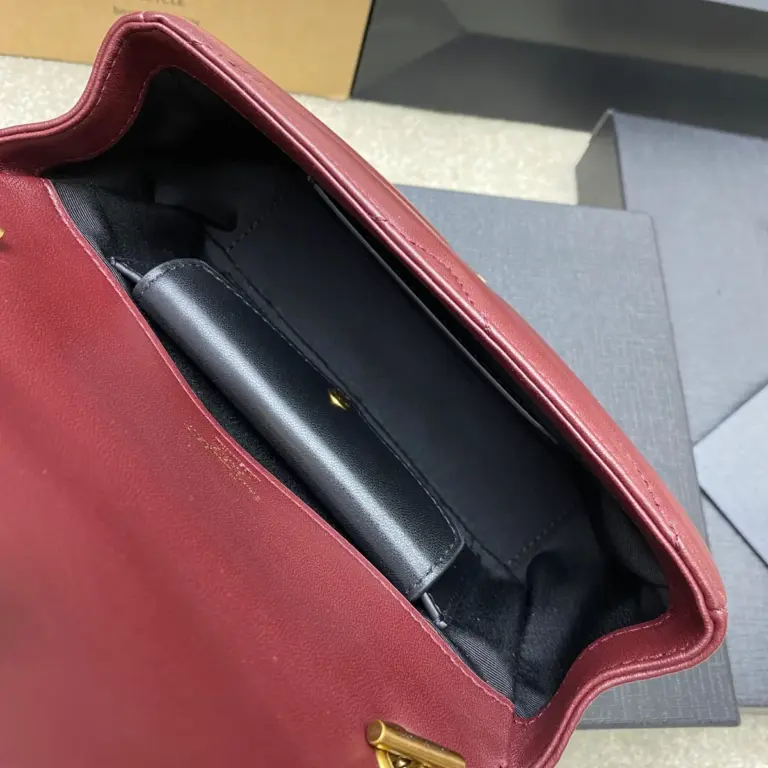LOULOU 菱格紋絎縫小羊皮迷你包 18 LOULOU 菱格紋絎縫小羊皮迷你包