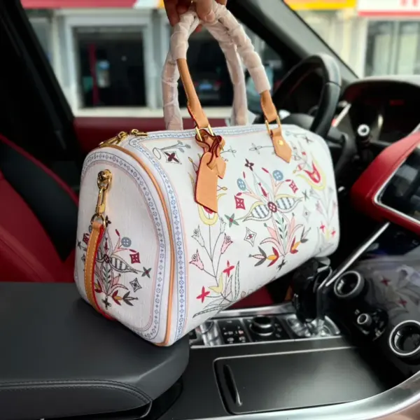 Louis Vuitton Speedy 40 Bandoulière 聯名限量款 - Pharrell Williams × Dakota部落藝術合作系列